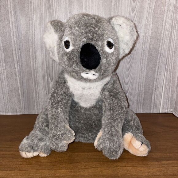 Koala Bear Plush Stuffed Animal 12" World Wildlife Fund Adoption 1985 - Picture 1 of 12